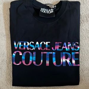 Versace Jeans Couture logo reflective tee